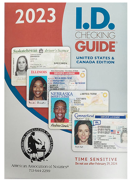 Notary ID Checking Guide 2023 Edition for Michigan Notaries
