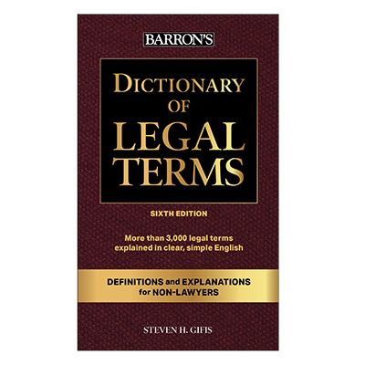 Dictionary of Legal Terms for Michigan Notaries
