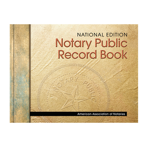 Michigan Notary Public Journal (Record Book) - Stone Cover