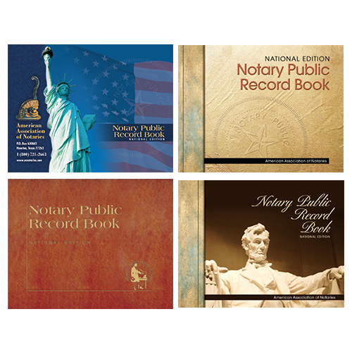 Perfectly Bound Michigan Notary Record Book (Journal) - 576 entries with thumbprint space Perfectly Bound Notary Record Book (with thumbprint space)