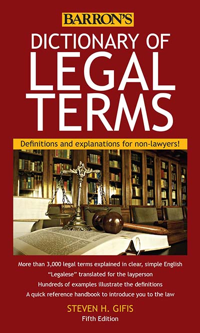 Dictionary of Legal Terms for Michigan Notaries