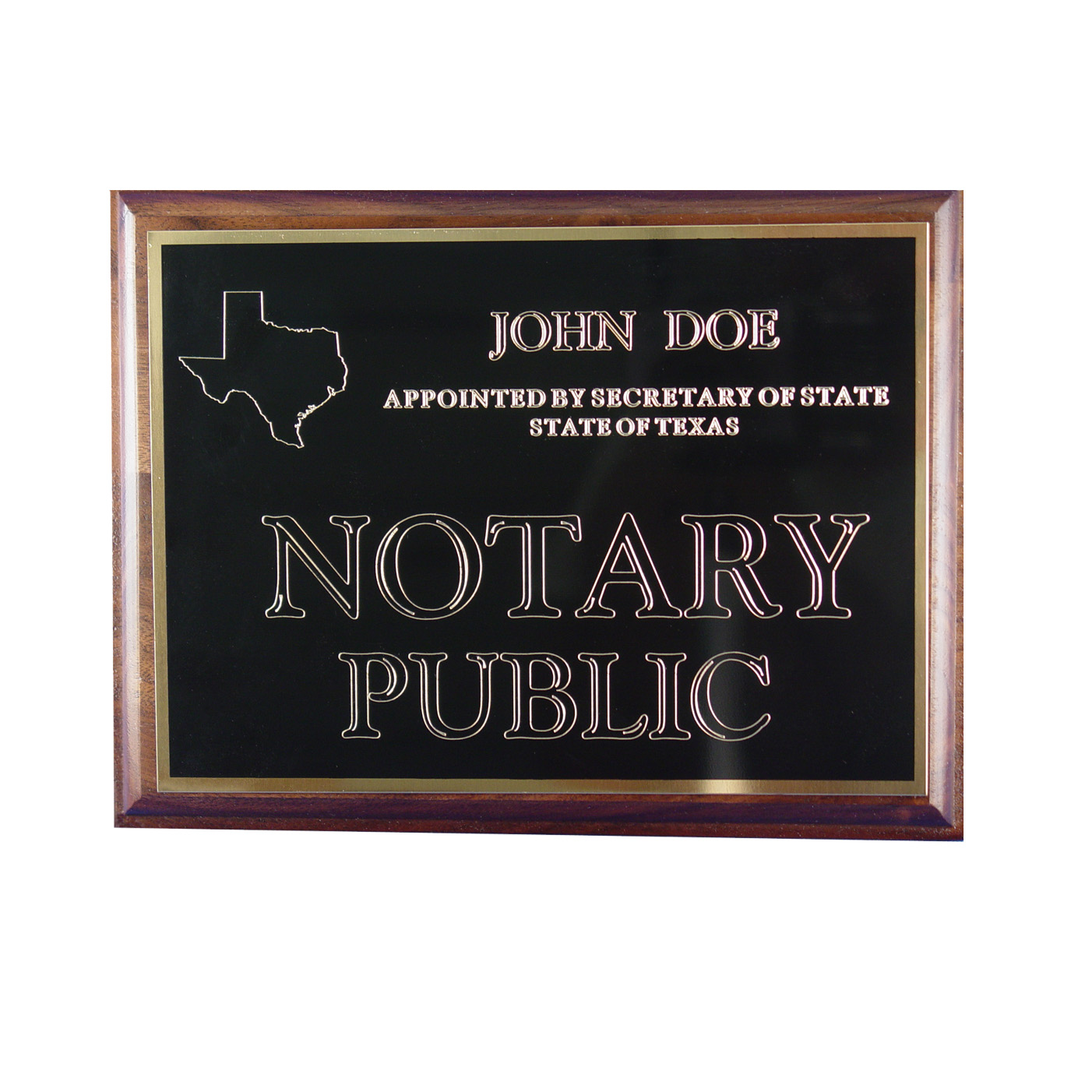 Michigan Notary Wall Sign